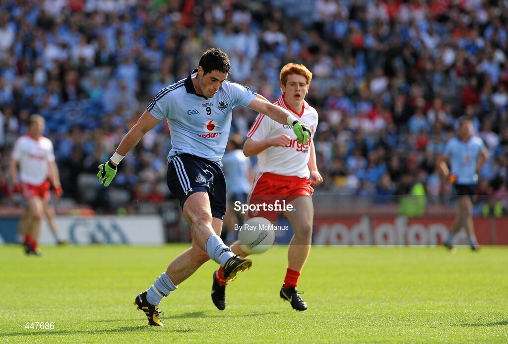 31 July 2010; Ross McConnell, Dublin. GAA Football All-Ireland Senior Championship Quarter-Final, Tyrone v Dublin, Croke Park, Dublin. Picture credit: Ray McManus / SPORTSFILE