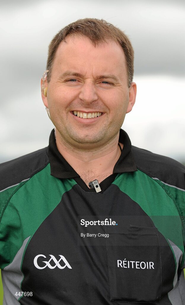 31 July 2010; Referee Pádraig O' Sullivan. ESB GAA Football All-Ireland Minor Championship Quarter-Final, Mayo v Offaly, Dr. Hyde Park, Roscommon. Picture credit: Barry Cregg / SPORTSFILE