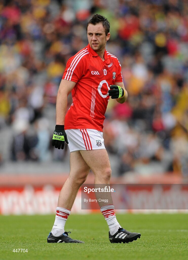 1 August 2010; Paul Kerrigan, Cork. GAA Football All-Ireland Senior Championship Quarter-Final, Roscommon v Cork, Croke Park, Dublin. Picture credit: Barry Cregg / SPORTSFILE