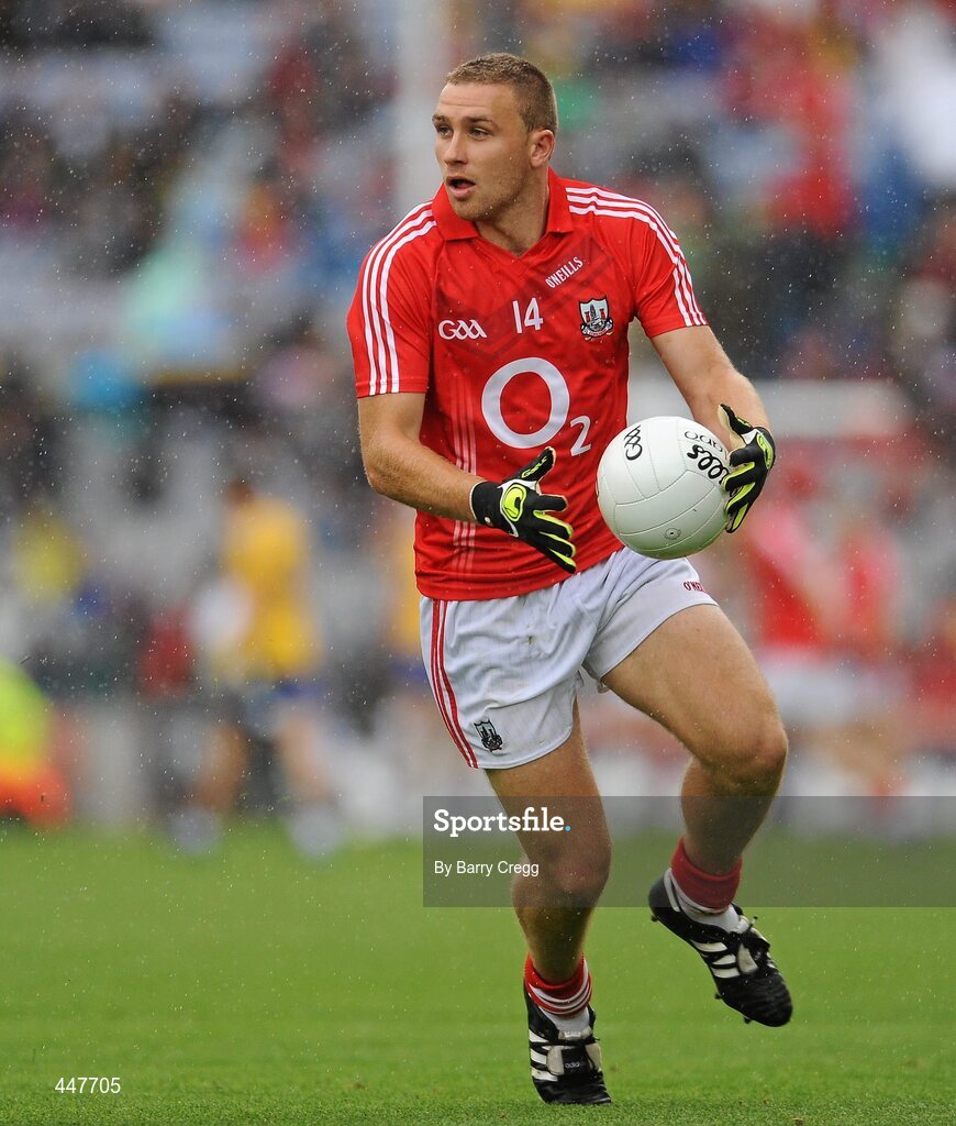 1 August 2010; Ciaran Sheehan, Cork. GAA Football All-Ireland Senior Championship Quarter-Final, Roscommon v Cork, Croke Park, Dublin. Picture credit: Barry Cregg / SPORTSFILE
