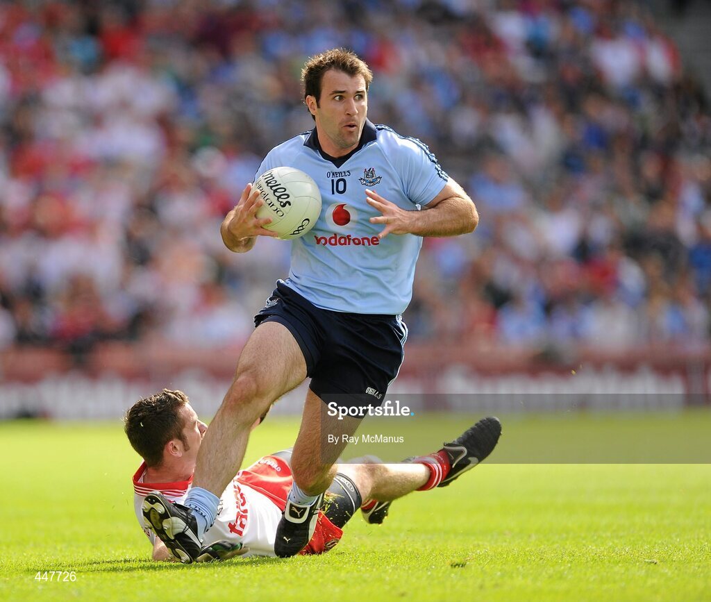 31 July 2010; Bryan Cullen, Dublin. GAA Football All-Ireland Senior Championship Quarter-Final, Tyrone v Dublin, Croke Park, Dublin. Picture credit: Ray McManus / SPORTSFILE