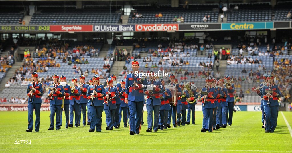 1 August 2010; The Artane Boy's Band. GAA Football All-Ireland Senior Championship Quarter-Final, Roscommon v Cork, Croke Park, Dublin. Picture credit: Barry Cregg / SPORTSFILE