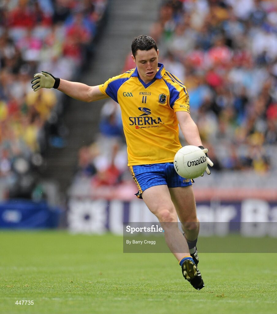 1 August 2010; David O' Gara, Roscommon. GAA Football All-Ireland Senior Championship Quarter-Final, Roscommon v Cork, Croke Park, Dublin. Picture credit: Barry Cregg / SPORTSFILE