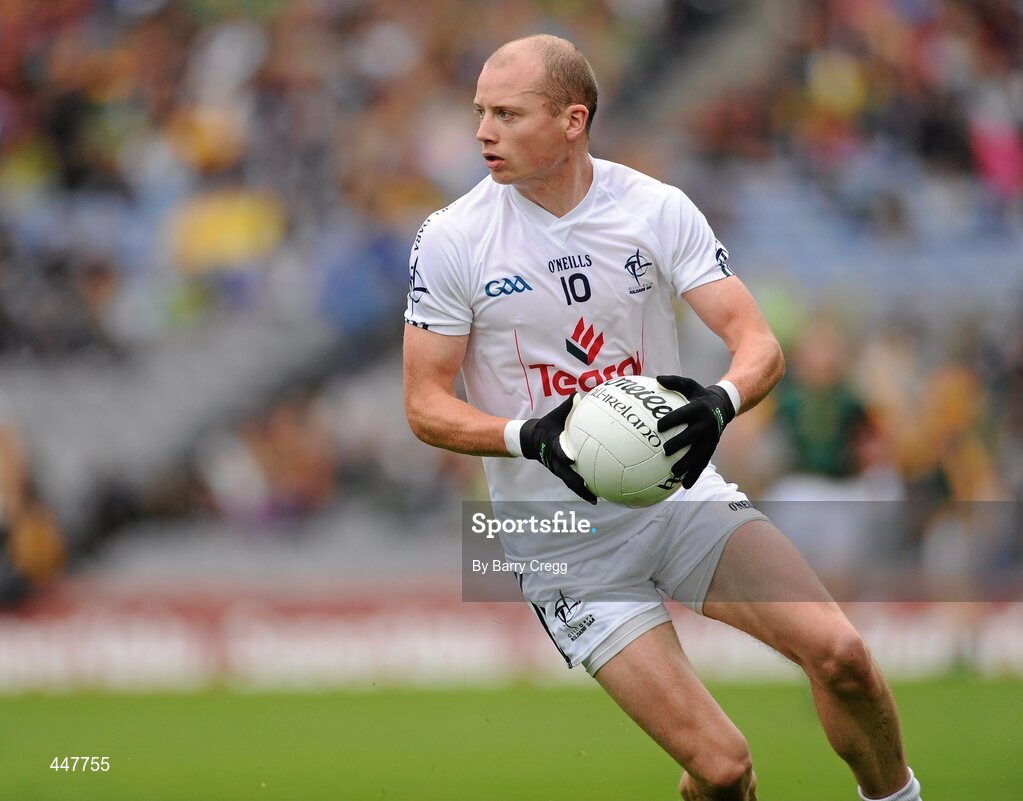 1 August 2010; James Kavanagh, Kildare. GAA Football All-Ireland Senior Championship Quarter-Final, Meath v Kildare, Croke Park, Dublin. Picture credit: Barry Cregg / SPORTSFILE