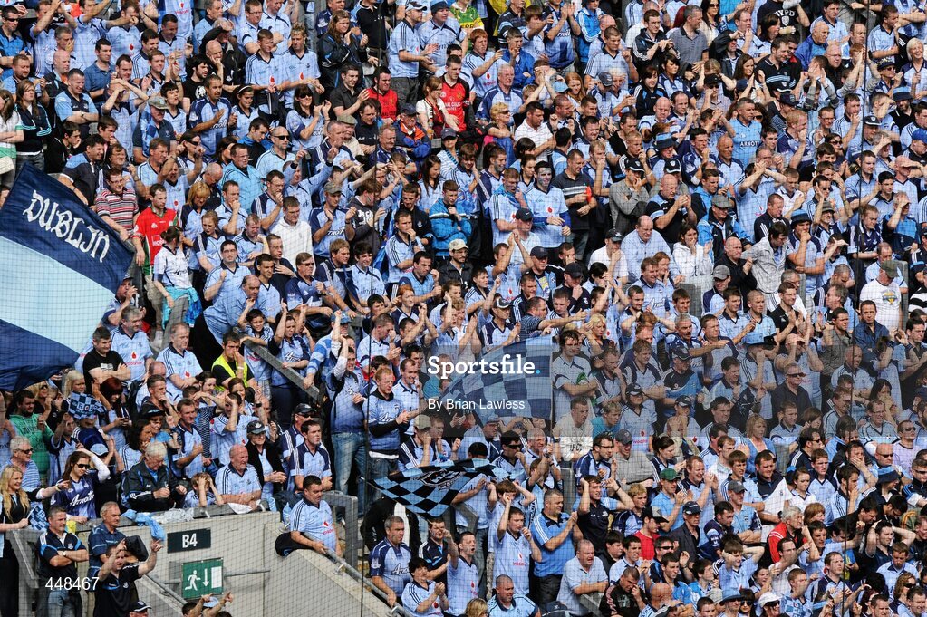 31 July 2010; A general view of Hill 16 during the match. GAA Football All-Ireland Senior Championship Quarter-Final, Tyrone v Dublin, Croke Park, Dublin. Picture credit: Brian Lawless / SPORTSFILE