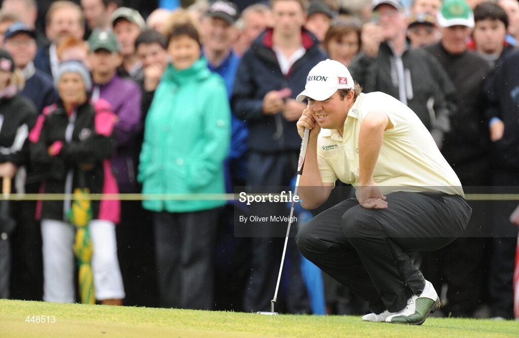 21 July 2010; Shane Lowry during the 2010 Lough Erne Challenge. Lough Erne Resort, Enniskillen Co. Fermanagh. Picture credit: Oliver McVeigh / SPORTSFILE