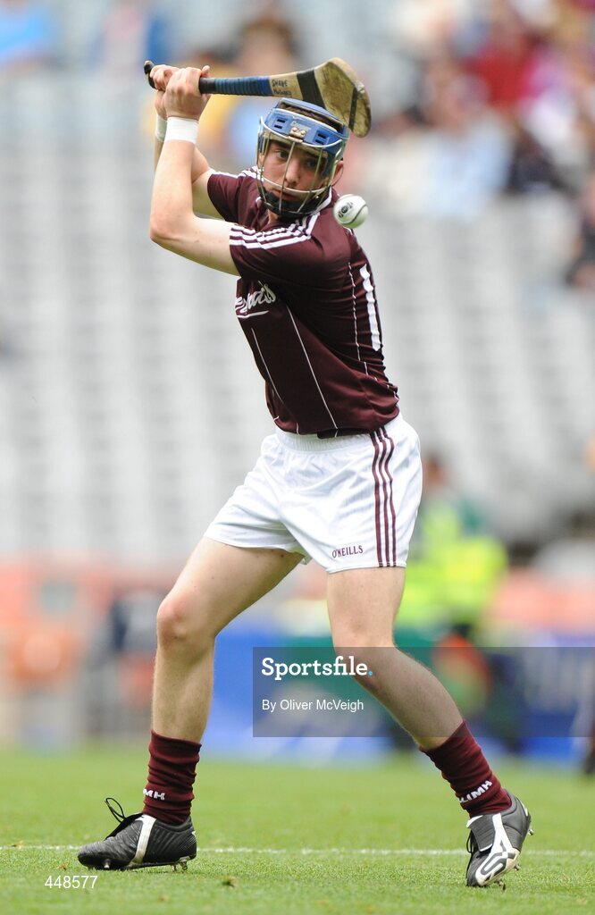 25 July 2010; Shane Moloney, Galway. ESB GAA Hurling All-Ireland Minor Championship Quarter-Final, Waterford v Galway, Croke Park, Dublin. Picture credit: Oliver McVeigh / SPORTSFILE