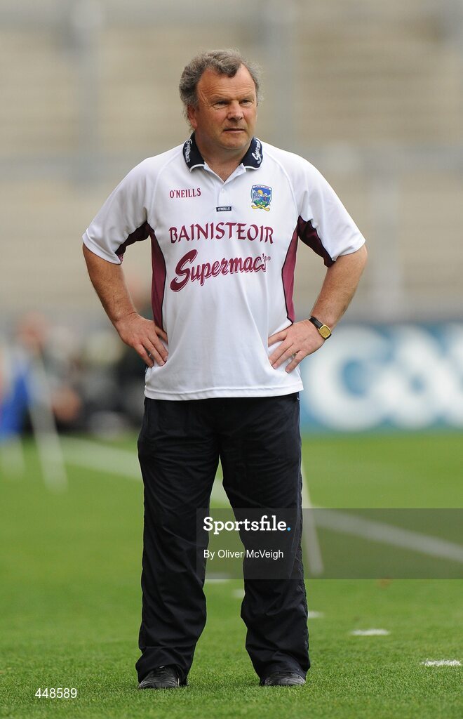 25 July 2010; Galway manager Mattie Murphy. ESB GAA Hurling All-Ireland Minor Championship Quarter-Final, Waterford v Galway, Croke Park, Dublin. Picture credit: Oliver McVeigh / SPORTSFIL