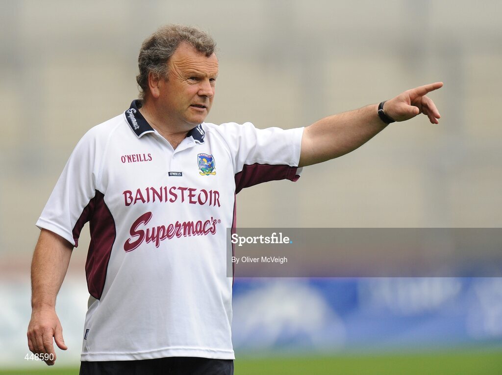 25 July 2010; Galway manager Mattie Murphy. ESB GAA Hurling All-Ireland Minor Championship Quarter-Final, Waterford v Galway, Croke Park, Dublin. Picture credit: Oliver McVeigh / SPORTSFIL