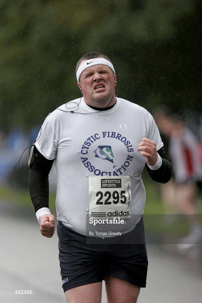 18 July 2010; Emmet Ryan, Dun Laoghaire, in action during the Lifestyle Sports - adidas Irish Runner 5 mile. Phoenix Park, Dublin. Picture credit: Tomas Greally / SPORTSFILE