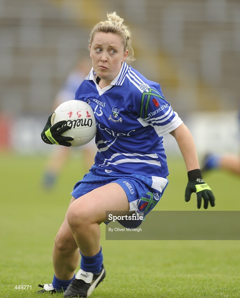 6 June 2010; Ciara McAnespie, Monaghan. TG4 Ulster Ladies Football Senior Championship First Round, Tyrone v Monaghan, Casement Park, Belfast, Co. Antrim. Picture credit: Oliver McVeigh / SPORTSFILE