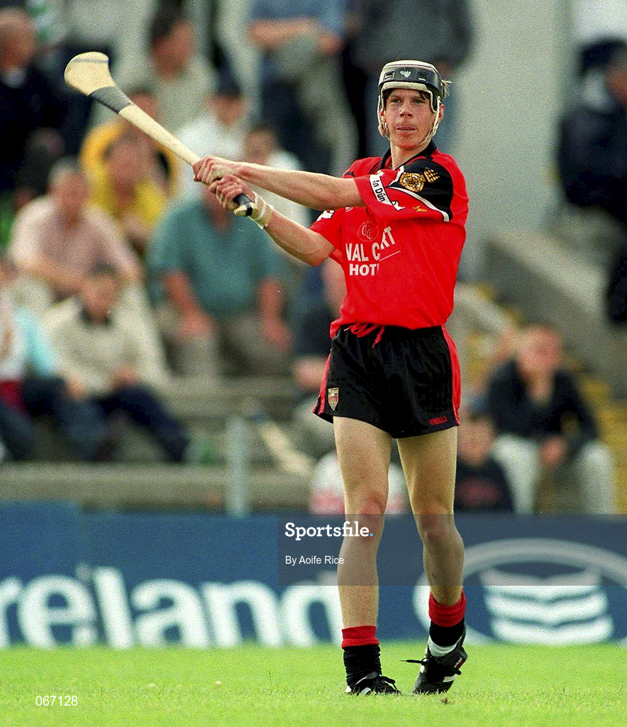 1 July 2001; Paul Branniff of Down during the Guinness Ulster Senior Hurling Championship Semi-Final match between Antrim and Down at Casement Park in Belfast. Photo by Aoife Rice/Sportsfile
