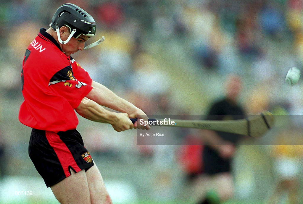 1 July 2001; Stephen Murray of Down during the Guinness Ulster Senior Hurling Championship Semi-Final match between Antrim and Down at Casement Park in Belfast. Photo by Aoife Rice/Sportsfile