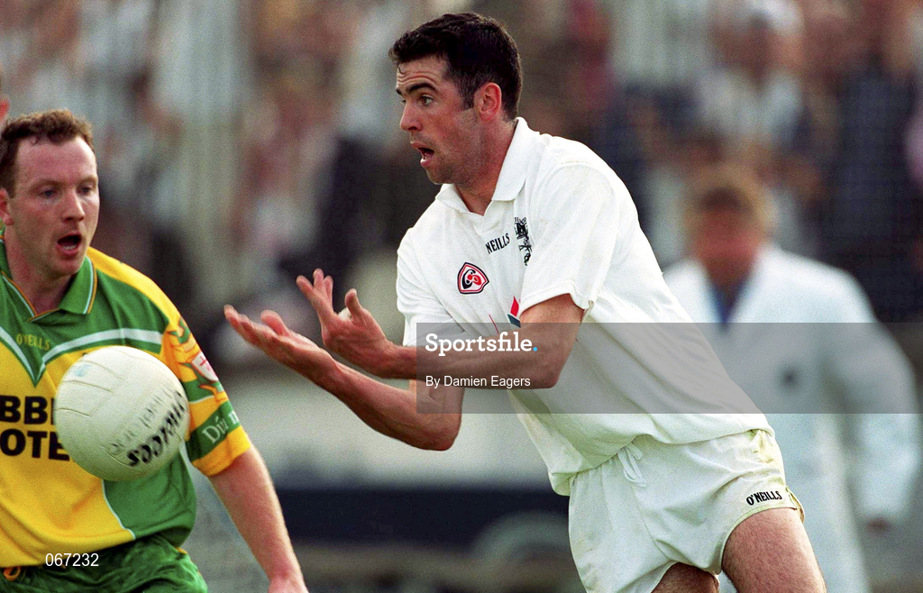 30 June 2001; Ken Doyle of Kildare during the Bank of Ireland All-Ireland Senior Football Championship Qualifier Round 2 match between Kildare and Donegal at St Conleth's Park in Newbridge, Kildare. Photo by Damien Eagers/Sportsfile
