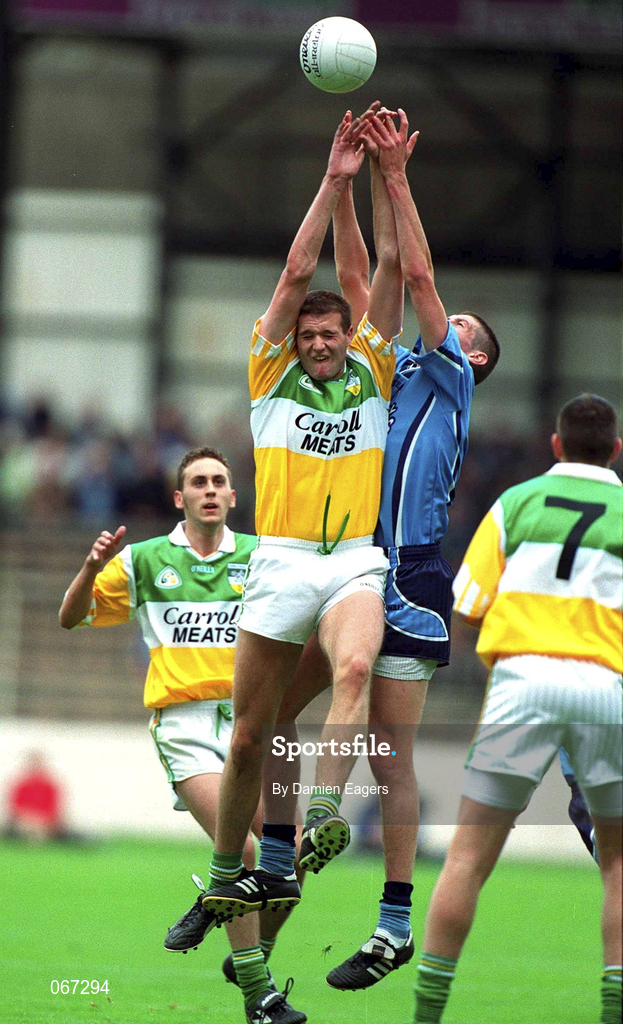 15 July 2001; Niall Morris of Offaly during the Leinster Minor Football Championship Final match between Dublin and Offaly in Croke Park, Dublin. Photo by Damien Eagers/Sportsfile