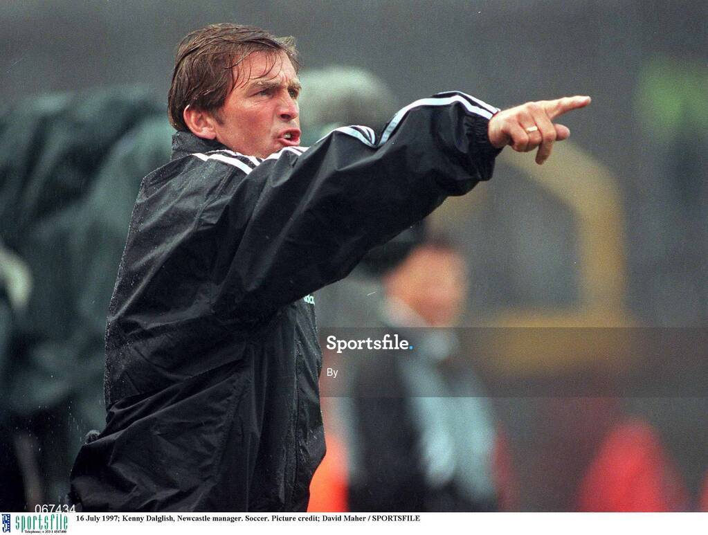 16 July 1997; Kenny Dalglish, Newcastle manager. Soccer. Picture credit; David Maher / SPORTSFILE