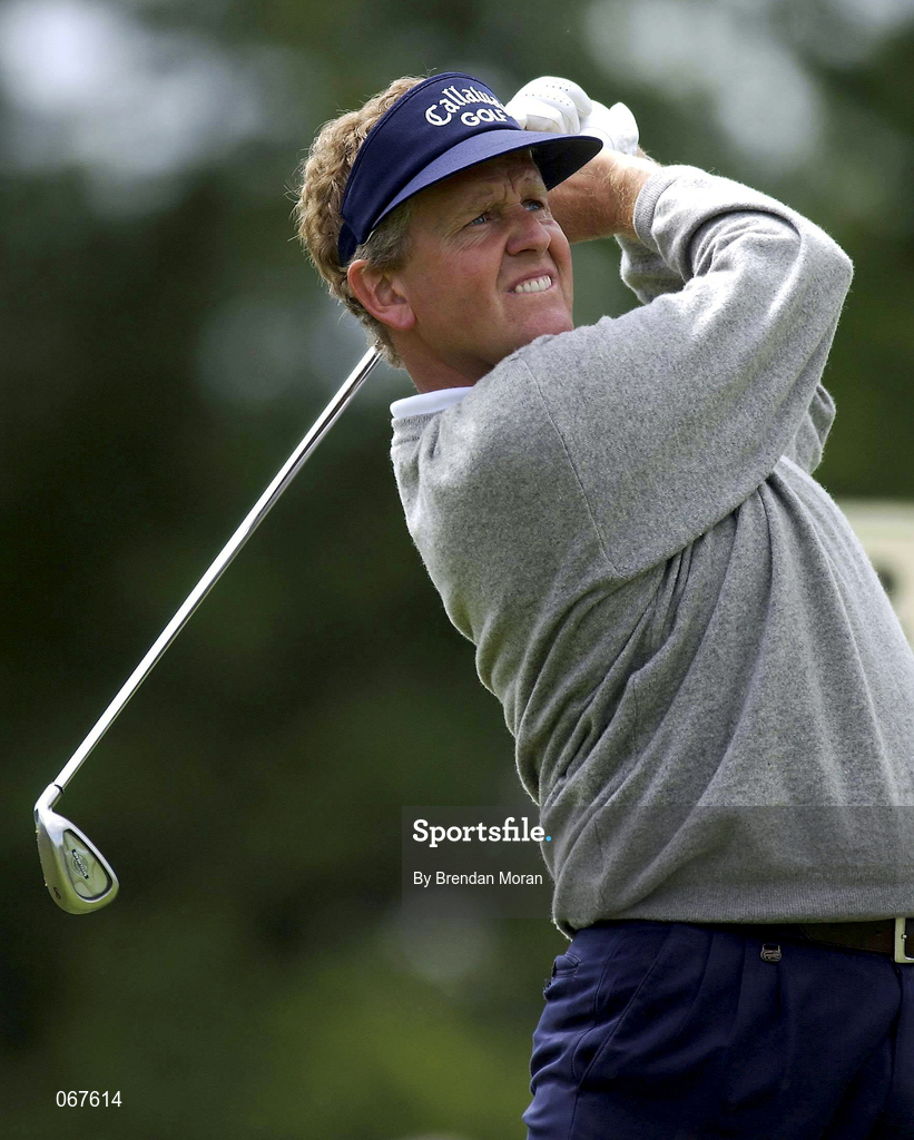 30 June 2001; Colin Montgomerie of Scotland during Day Three of the Murphy's Irish Open Golf Championship at Fota Island Golf Club in Fota Island, Cork. Photo by Brendan Moran/Sportsfile