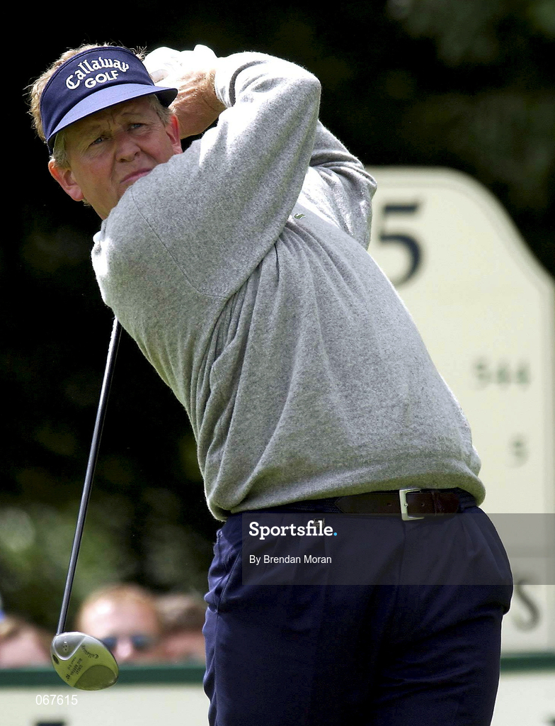30 June 2001; Colin Montgomerie of Scotland during Day Three of the Murphy's Irish Open Golf Championship at Fota Island Golf Club in Fota Island, Cork. Photo by Brendan Moran/Sportsfile