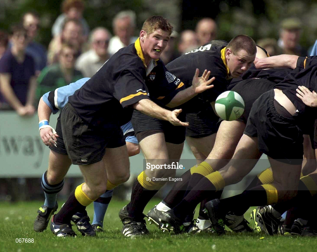 12 May 2001; Chris Keane of Buccaneers during the AIB All-Ireland League Division 1 match between Galwegians and Buccaneers at Crowley Park in Galway. Photo by Damien Eagers/Sportsfile