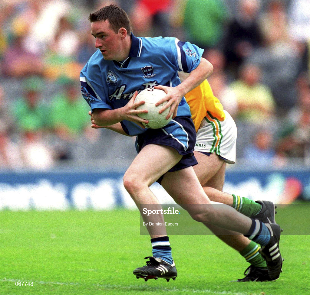 15 July 2001; John Noonan of Dublin during the Leinster Minor Football Championship Final match between Dublin and Offaly in Croke Park, Dublin. Photo by Damien Eagers/Sportsfile
