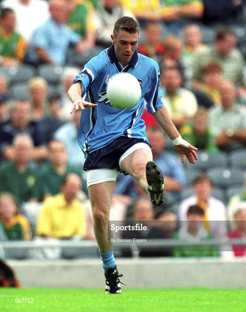 15 July 2001; Niall McAuliffe of Dublin during the Leinster Minor Football Championship Final match between Dublin and Offaly in Croke Park, Dublin. Photo by Damien Eagers/Sportsfile