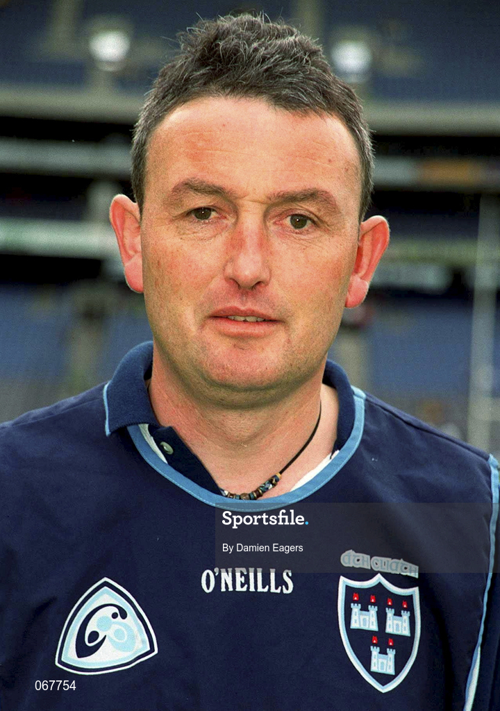 15 July 2001; Dublin manager Paddy Canning prior to the Leinster Minor Football Championship Final match between Dublin and Offaly in Croke Park, Dublin. Photo by Damien Eagers/Sportsfile
