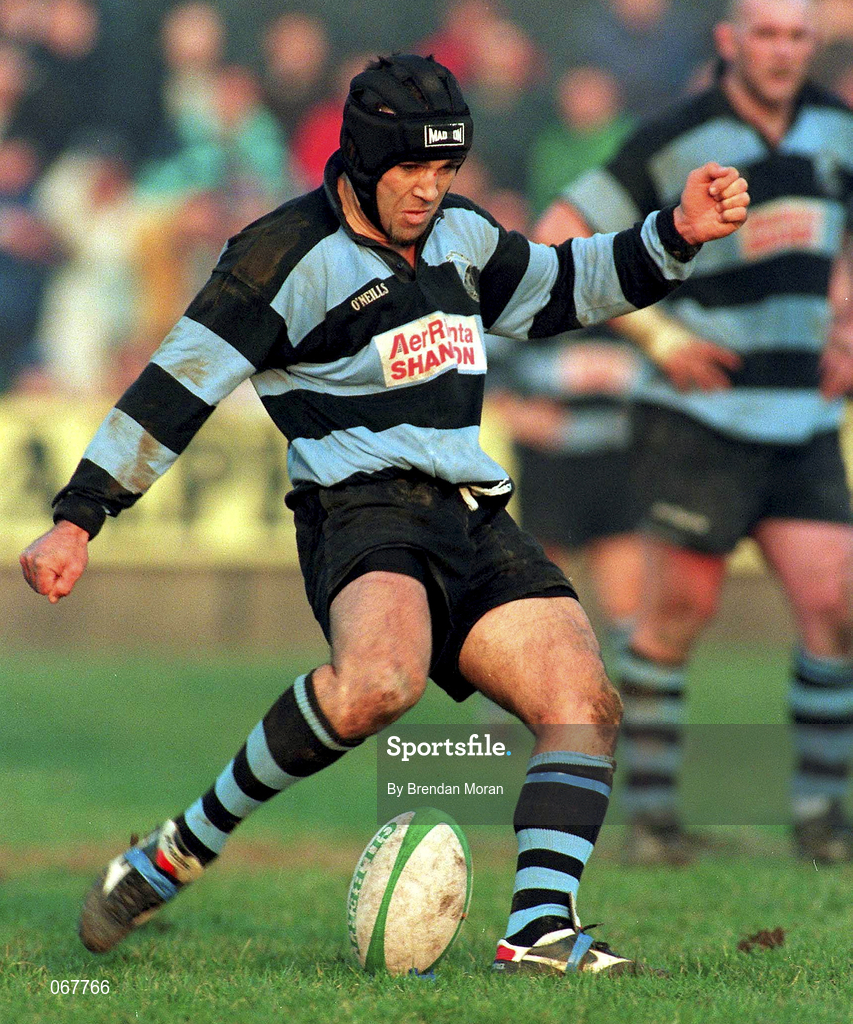 31 January 1998; Rhys Ellison of Shannon during the All-Ireland League Division 1 match between Shannon RFC and Ballymena RFC at Thomond Park in Limerick. Photo by Brendan Moran/Sportsfile
