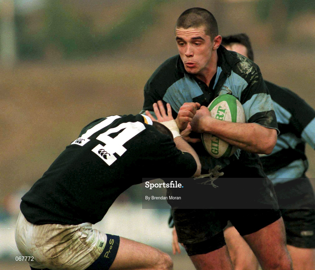 31 January 1998; Alan Quinlan of Shannon during the All-Ireland League Division 1 match between Shannon RFC and Ballymena RFC at Thomond Park in Limerick. Photo by Brendan Moran/Sportsfile