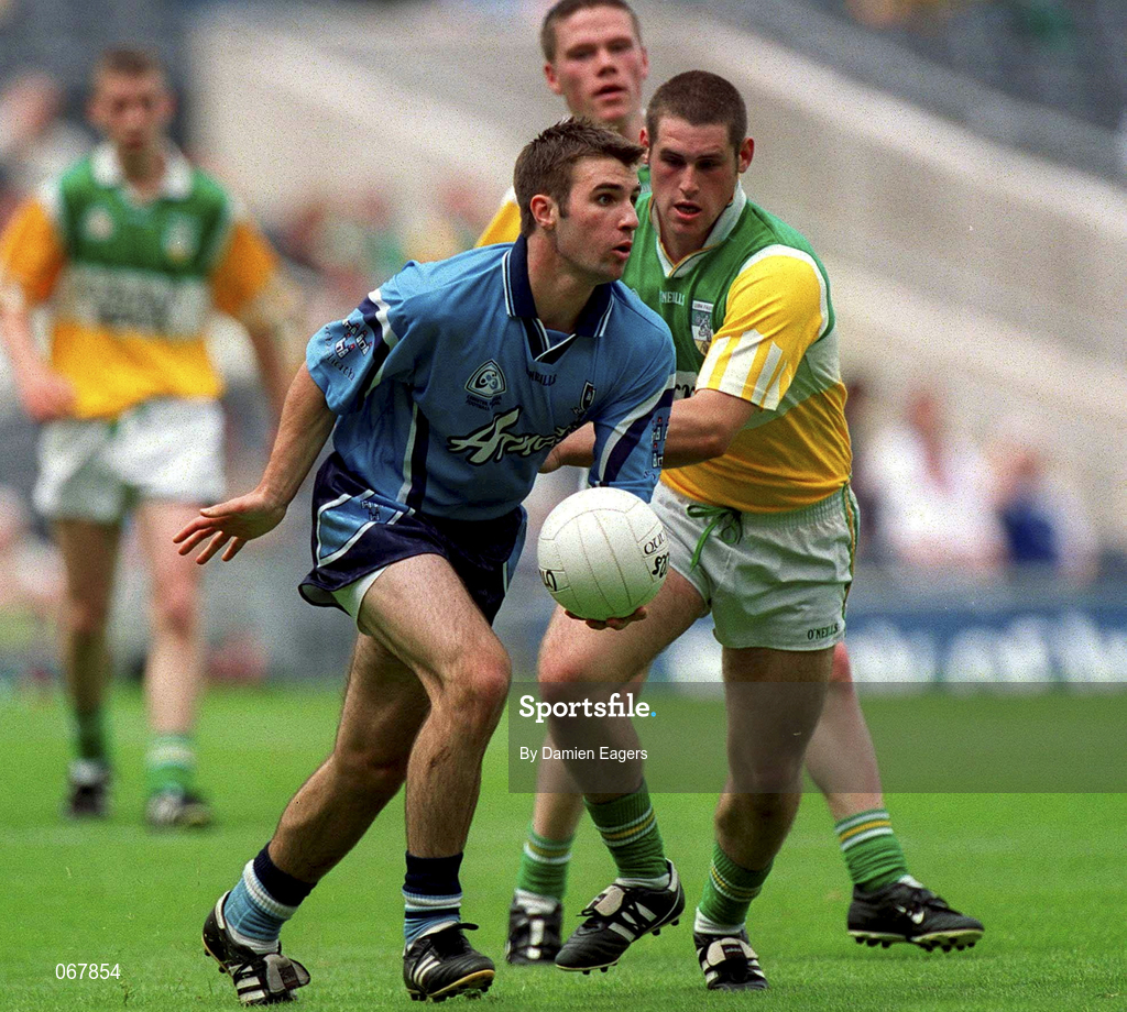 15 July 2001; Bryan Cullen of Dublin during the Leinster Minor Football Championship Final match between Dublin and Offaly in Croke Park, Dublin. Photo by Damien Eagers/Sportsfile