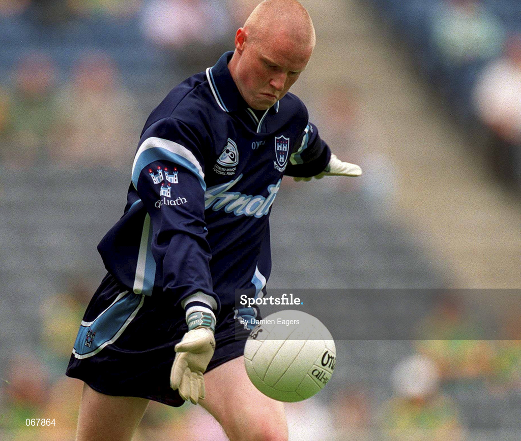 15 July 2001; Paul Copeland of Dublin during the Leinster Minor Football Championship Final match between Dublin and Offaly in Croke Park, Dublin. Photo by Damien Eagers/Sportsfile
