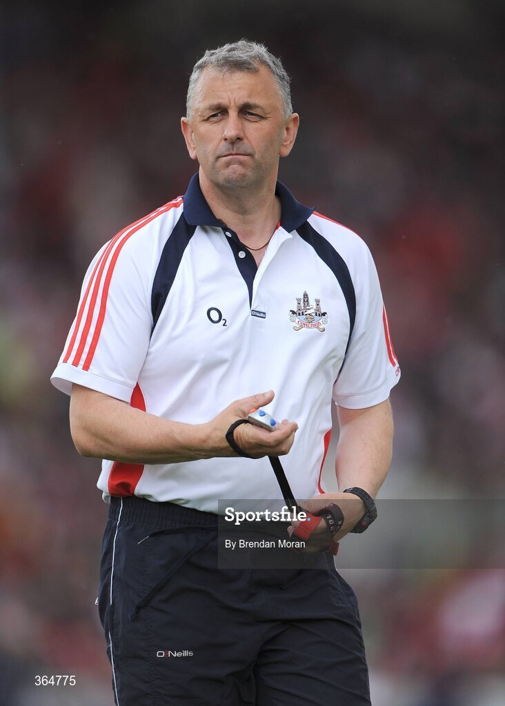 5 July 2009; Peadar Healy, Cork selector. GAA Football Munster Senior Championship Final, Limerick v Cork, Pairc Ui Chaoimh, Cork. Picture credit: Brendan Moran / SPORTSFILE