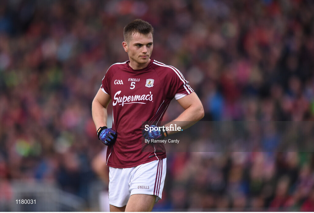 18 June 2016; Liam Silke of Galway during the Connacht GAA Football Senior Championship Semi-Final match between Mayo and Galway at Elverys MacHale Park in Castlebar, Co Mayo. Photo by Ramsey Cardy/Sportsfile