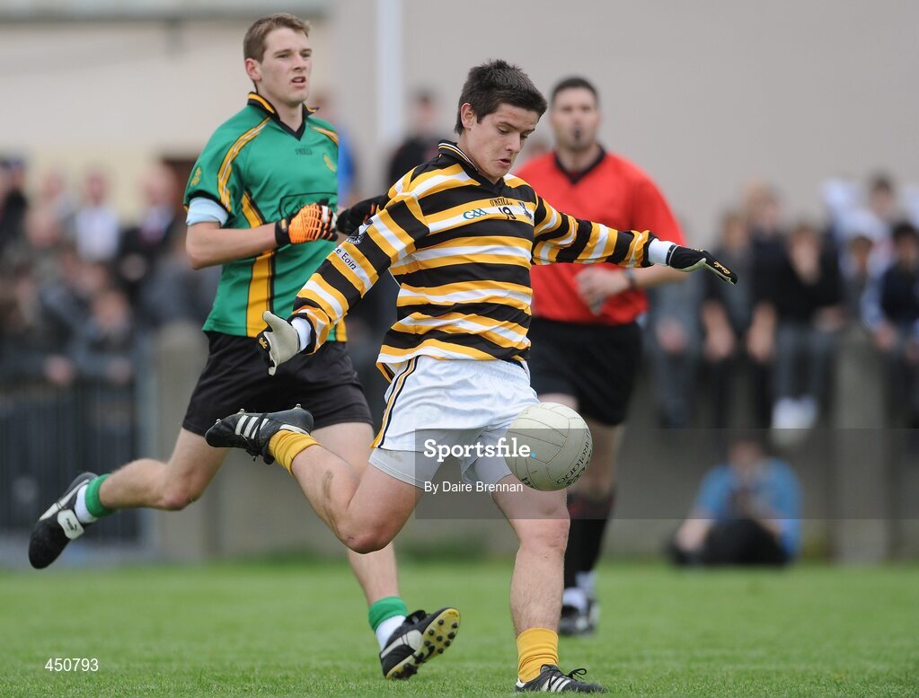 4 May 2010; Mark O'Dwyer, Colaiste Eoin. Dublin School Senior Football A Final, St Benildus College v Colaiste Eoin, O'Toole Park, Crumlin, Dublin. Picture credit: Dáire Brennan / SPORTSFILE