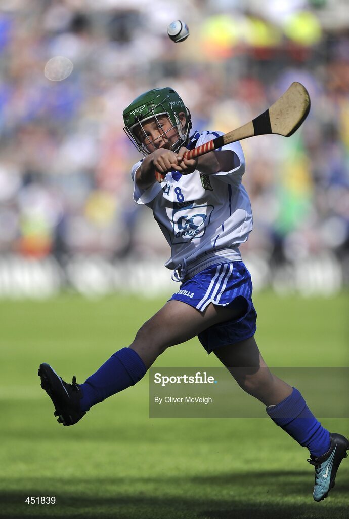 15 August 2010; Lauren Homan, Cloughroe NC, Co. Cork, representing Waterford. GAA INTO Mini-Sevens games during half time of the GAA Hurling All-Ireland Senior Championship Semi-Final, Waterford v Tipperary, Croke Park, Dublin. Picture credit: Oliver McVeigh / SPORTSFILE