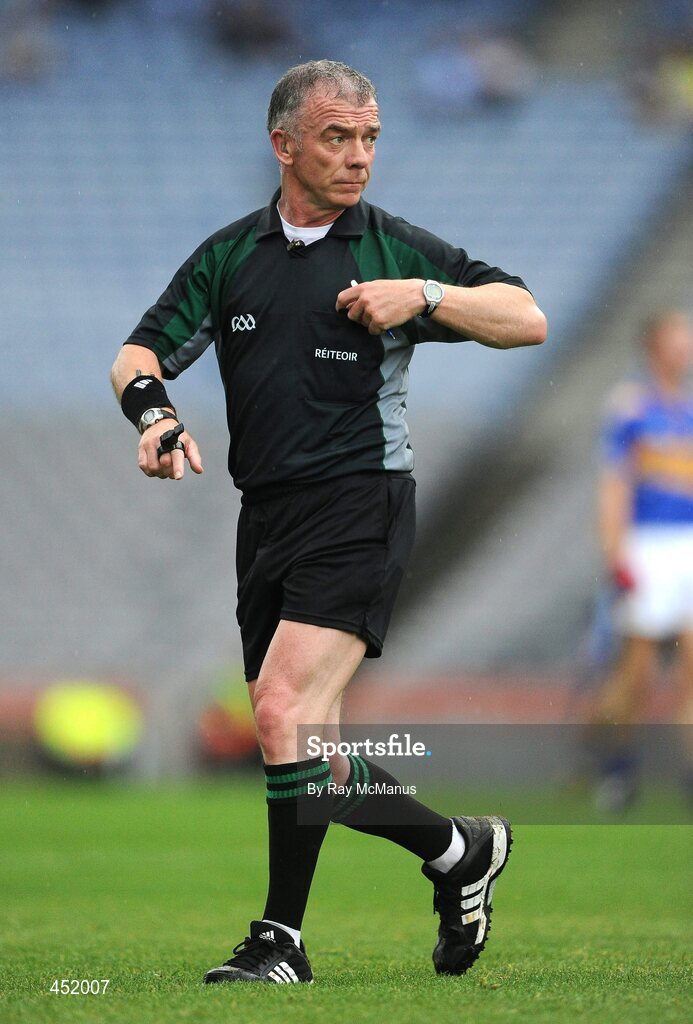 10 July 2010; Referee Pat McEnaney. GAA Football All-Ireland Senior Championship Qualifier, Round 2, Dublin v Tipperary, Croke Park, Dublin. Picture credit: Ray McManus / SPORTSFILE