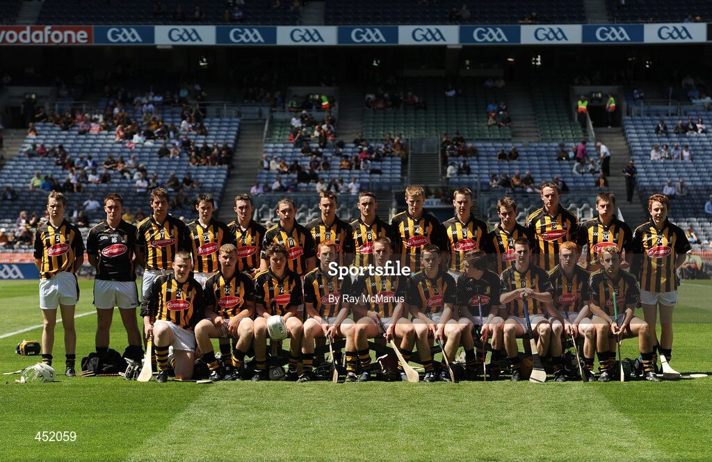 4 July 2010; The Kilkenny panel. ESB Leinster GAA Hurling Minor Championship Final, Dublin v Kilkenny, Croke Park, Dublin. Picture credit: Ray McManus / SPORTSFILE