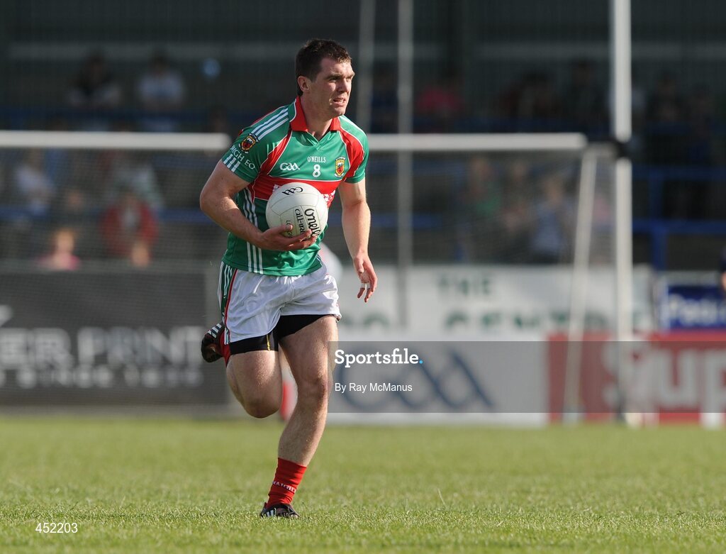 26 June 2010; Seamus O'Shea, Mayo. GAA Football All-Ireland Senior Championship Qualifier Round 1, Longford v Mayo, Pearse Park, Longford. Picture credit: Ray McManus / SPORTSFILE