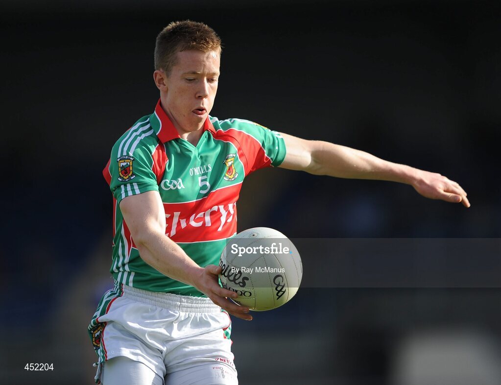 26 June 2010; Donal Vaughan, Mayo. GAA Football All-Ireland Senior Championship Qualifier Round 1, Longford v Mayo, Pearse Park, Longford. Picture credit: Ray McManus / SPORTSFILE