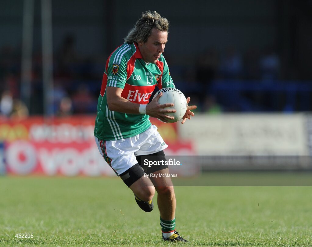 26 June 2010; Conor Mortimer, Mayo. GAA Football All-Ireland Senior Championship Qualifier Round 1, Longford v Mayo, Pearse Park, Longford. Picture credit: Ray McManus / SPORTSFILE