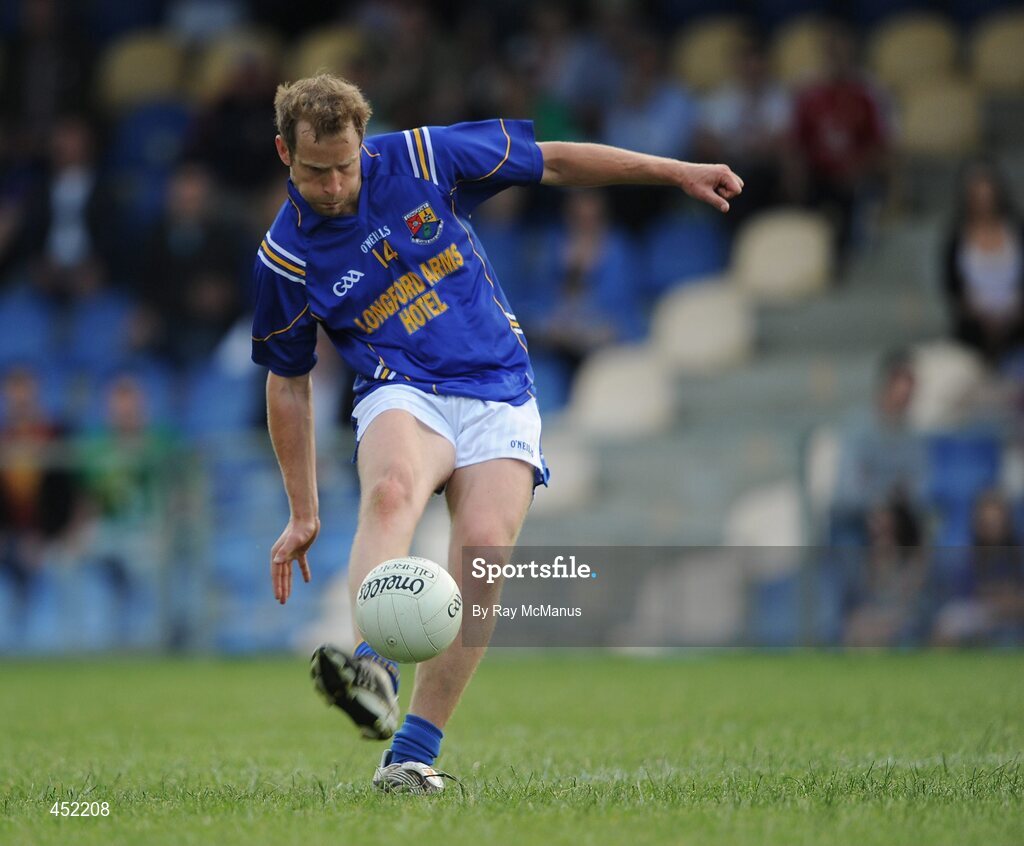 26 June 2010; Brian Kavanagh, Longford. GAA Football All-Ireland Senior Championship Qualifier Round 1, Longford v Mayo, Pearse Park, Longford. Picture credit: Ray McManus / SPORTSFILE