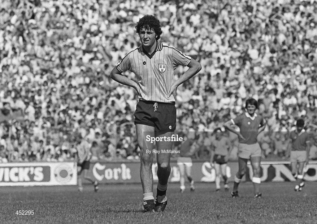 28 August 1983; Tommy Conroy, Dublin. All-Ireland Senior Football Championship Semi-Final Replay, Dublin v Cork, Páirc Uí Chaoimh, Cork. Picture credit: Ray McManus / SPORTSFILE