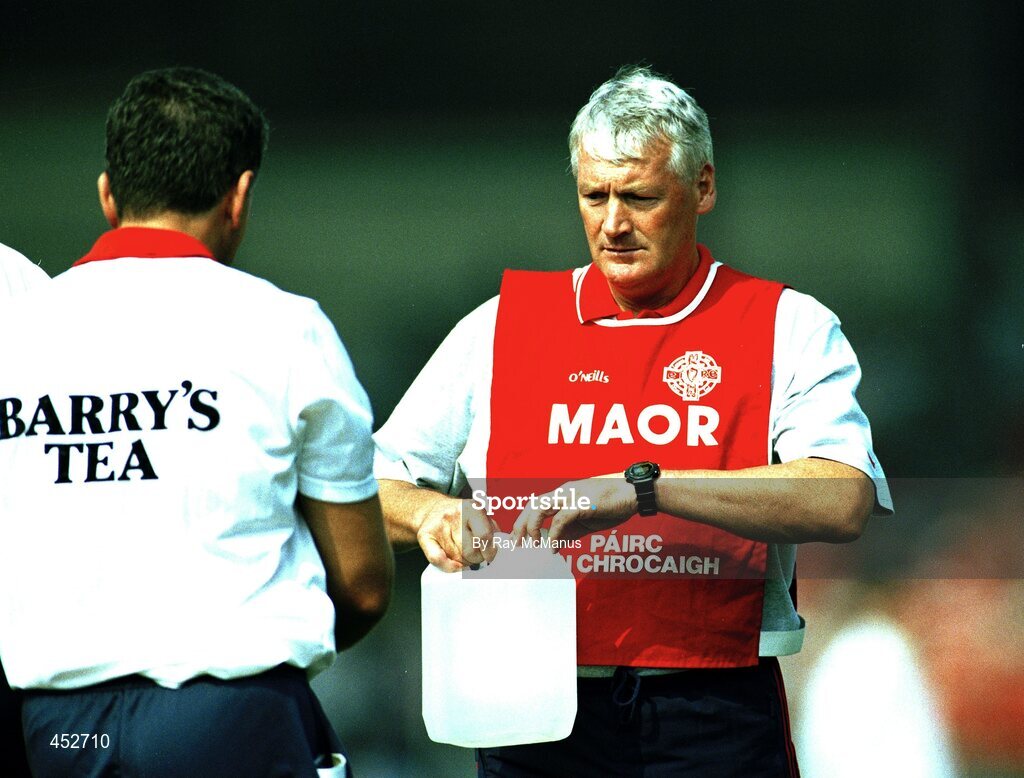 20 August 1995; Cork manager Billy Morgan. All Ireland Senior Football Semi-Final, Dublin v Cork, Croke Park, Dublin. Picture credit: Ray McManus / SPORTSFILE