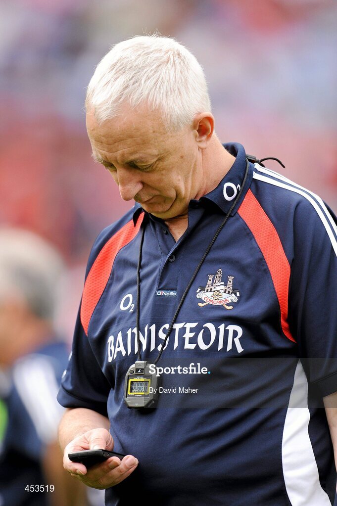 22 August 2010; Cork manager Conor Counihan before the start of the game. GAA Football All-Ireland Senior Championship Semi-Final, Dublin v Cork, Croke Park, Dublin. Picture credit: David Maher / SPORTSFILE