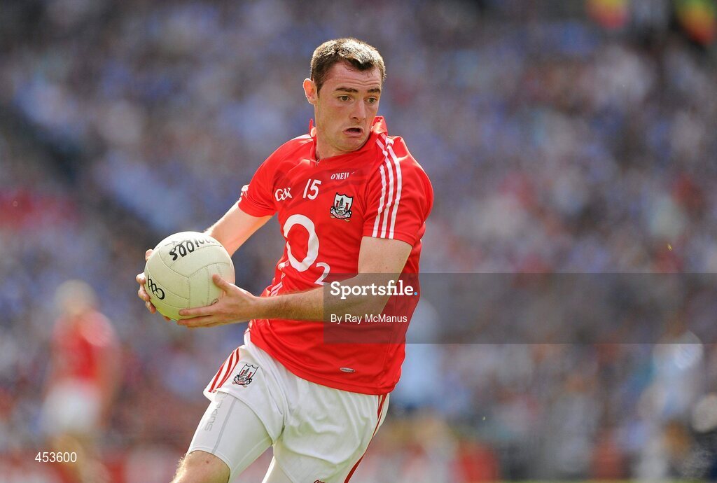 22 August 2010; Donnacha O'Connor who scored 1 - 5 for Cork. GAA Football All-Ireland Senior Championship Semi-Final, Dublin v Cork, Croke Park, Dublin. Picture credit: Ray McManus / SPORTSFILE