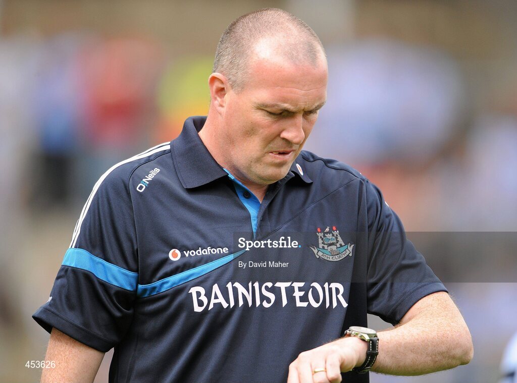 22 August 2010; Dublin manager Pat Gilroy. GAA Football All-Ireland Senior Championship Semi-Final, Dublin v Cork, Croke Park, Dublin. Picture credit: David Maher / SPORTSFILE