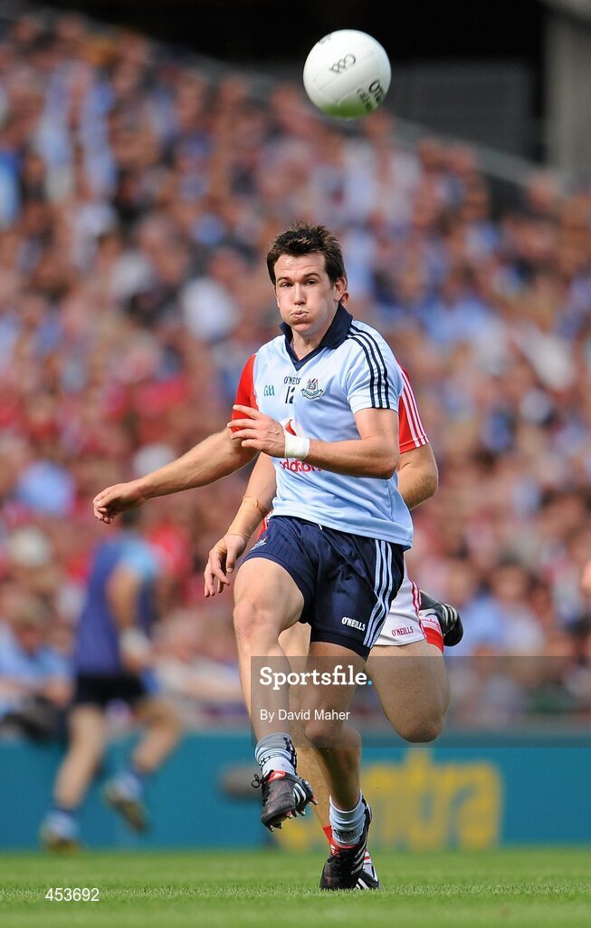 22 August 2010; Niall Corkery, Dublin. GAA Football All-Ireland Senior Championship Semi-Final, Dublin v Cork, Croke Park, Dublin. Picture credit: David Maher / SPORTSFILE