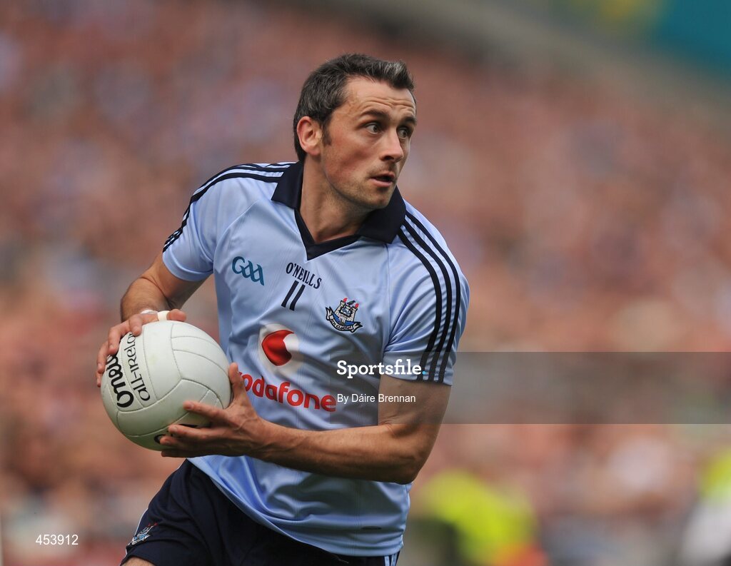 22 August 2010; Alan Brogan, Dublin. GAA Football All-Ireland Senior Championship Semi-Final, Dublin v Cork, Croke Park, Dublin. Picture credit: Dáire Brennan / SPORTSFILE