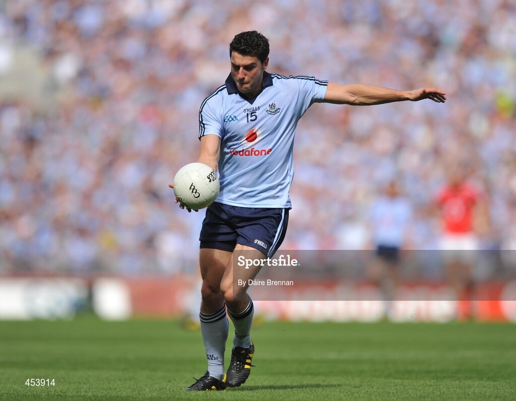 22 August 2010; Bernard Brogan, Dublin. GAA Football All-Ireland Senior Championship Semi-Final, Dublin v Cork, Croke Park, Dublin. Picture credit: Dáire Brennan / SPORTSFILE