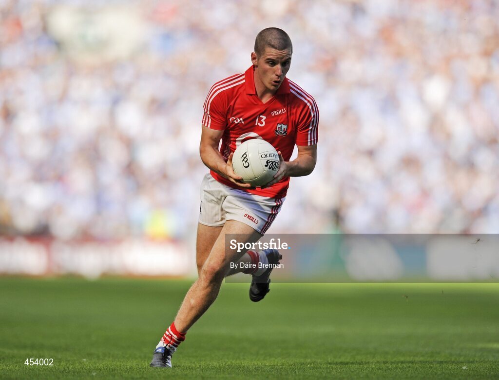 22 August 2010; Daniel Goulding, Cork. GAA Football All-Ireland Senior Championship Semi-Final, Dublin v Cork, Croke Park, Dublin. Picture credit: Dáire Brennan / SPORTSFILE