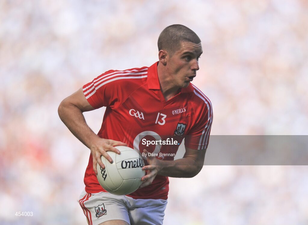 22 August 2010; Daniel Goulding, Cork. GAA Football All-Ireland Senior Championship Semi-Final, Dublin v Cork, Croke Park, Dublin. Picture credit: Dáire Brennan / SPORTSFILE